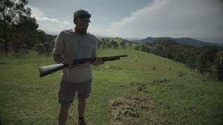 ADLER A110 shooting echo in the mountains