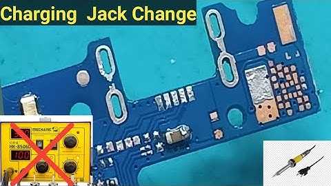 how to change charging jack without smd||how to replace usb charging port