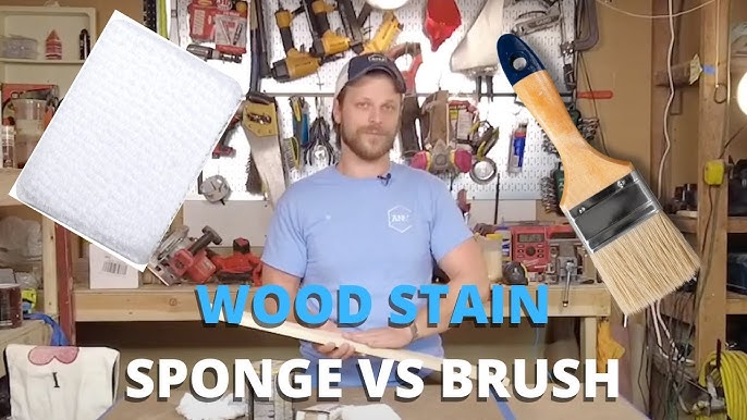 How to PROPERLY Clean Wood Stain Brushes 