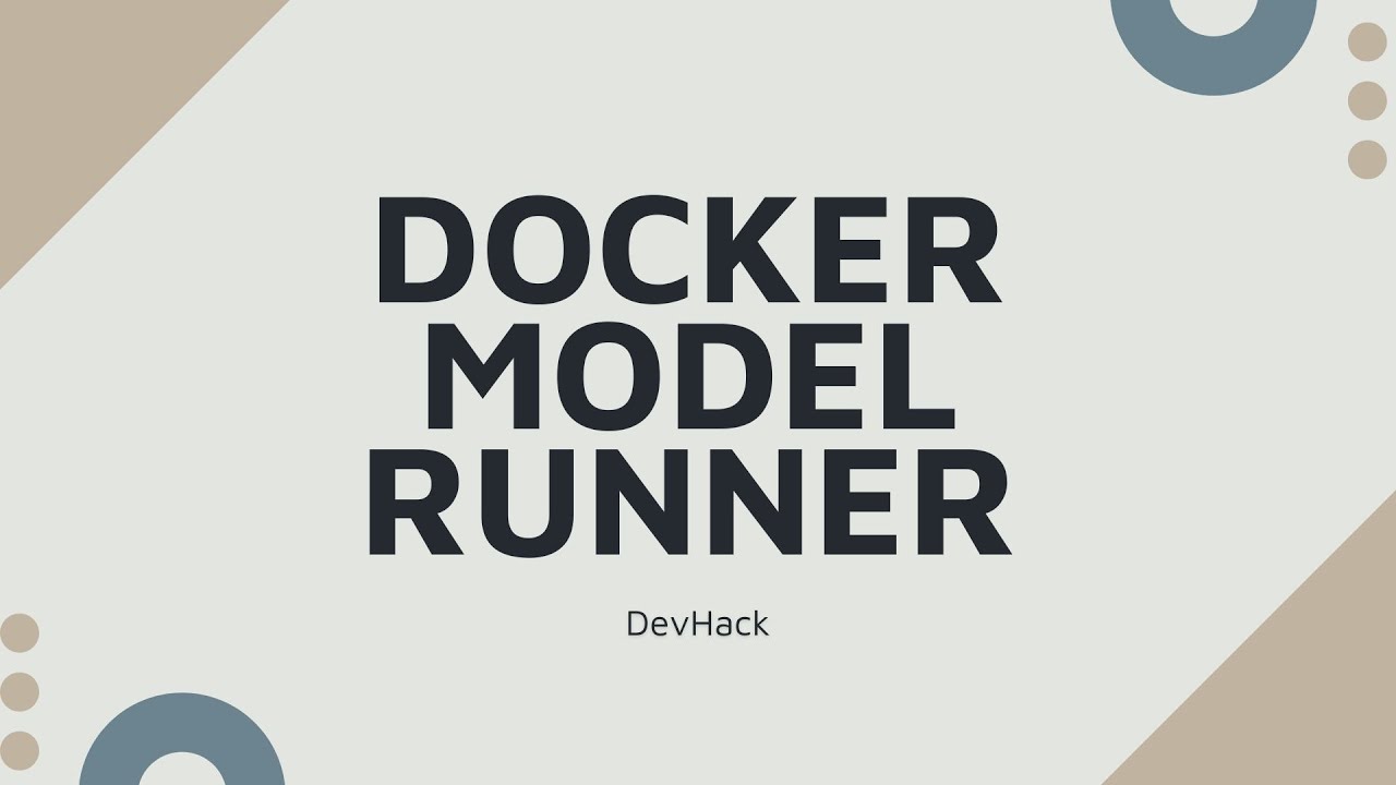 AI local con Docker: Gemma con el Docker Model Runner - YouTube