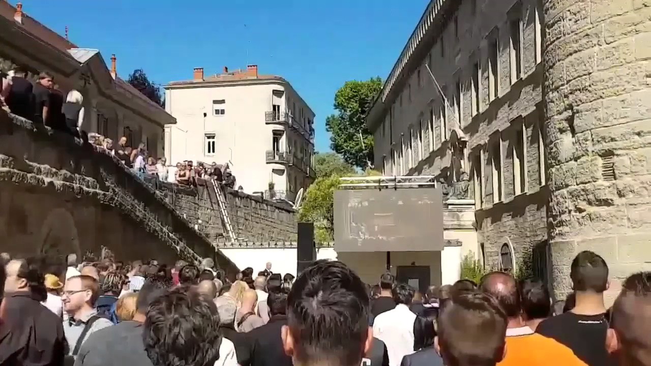 Les obsèques de Louis Nicollin