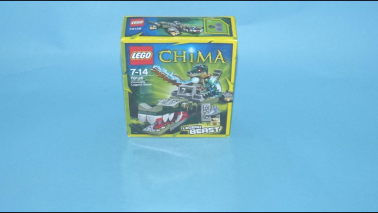 LEGO Legends of Chima Crocodile Legend Beast 70126 Klokriechers