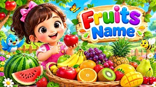 Details Fruit Name for Kids, Learn 15+ Preschool Learning Fruit Name | ToonTales World | #nurseryrhyme  Update