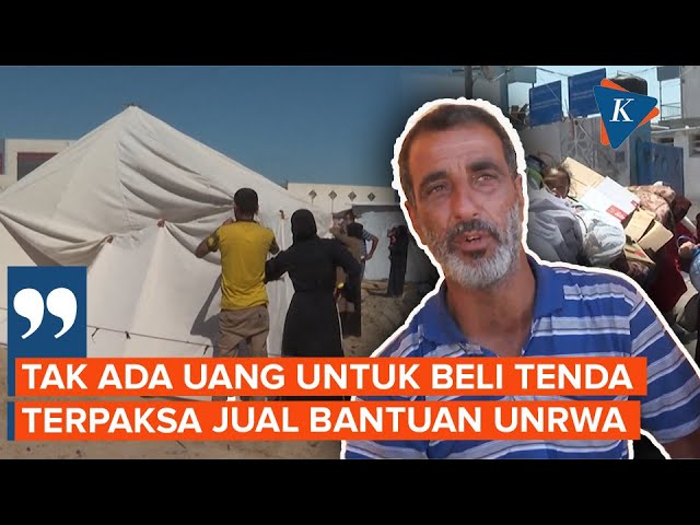 Miris Pengungsi Rafah, Jual Paket Bantuan Demi Punya Ongkos Evakuasi class=