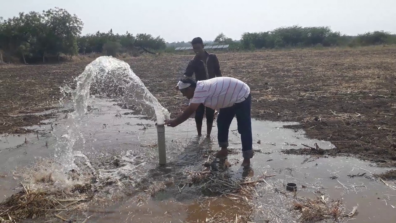 Vallabha Solar pump set 5.0 hp installed at Jewargi Taluka. Karnataka