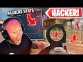 WE CAUGHT A HACKER TRYING TO HIDE IT!! WE LOOKED AT HIS STATS AND CONFRONTED HIM!