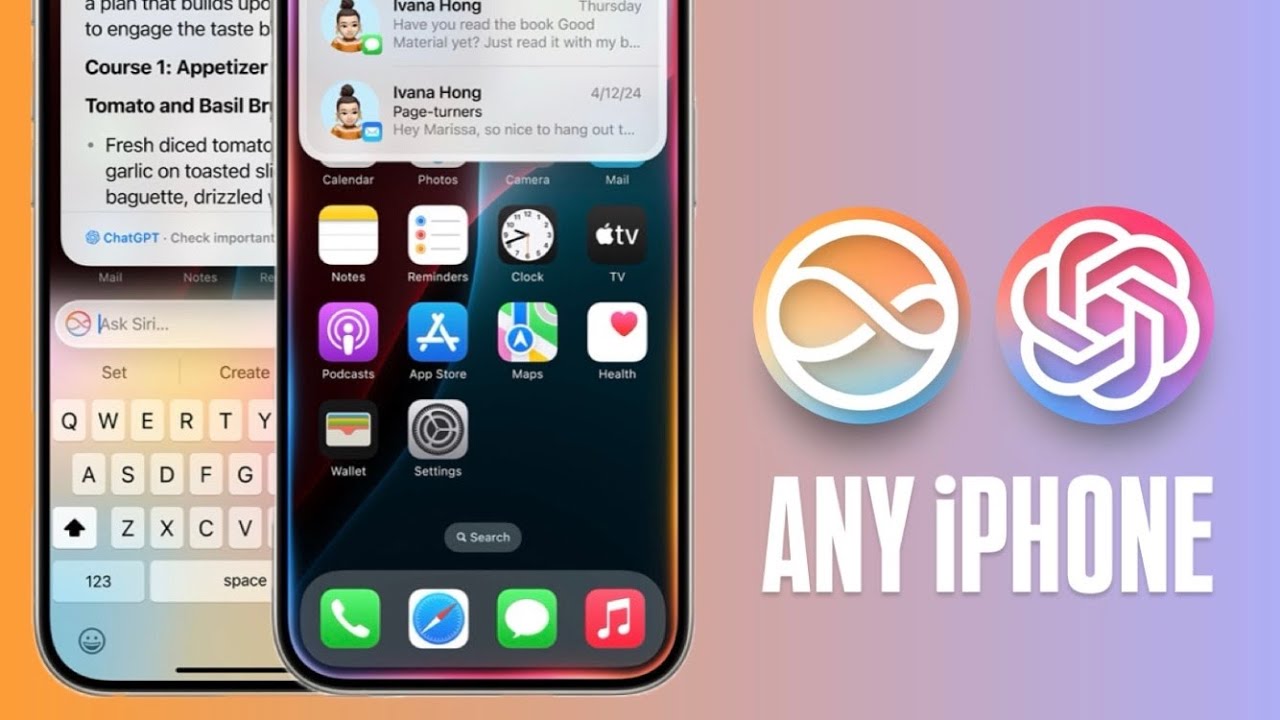 How to Install Apple Intelligence Chat GPT any iPhone😍 - YouTube