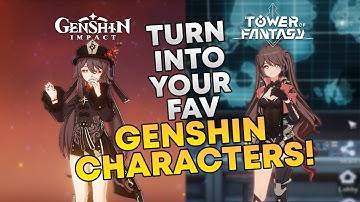 HOW TO CUSTOMIZE CHARACTERS IN TOWER OF FANTASY! | Tower of Fantasy