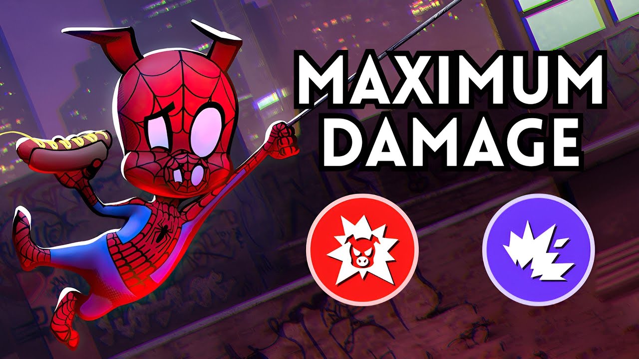 7⭐ RANK 4 Spider-Ham’s BIGGEST Damage! - Marvel Contest Of Champions