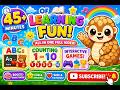 45+ Minutes of Learning Fun! ABCs, Counting 1–10 & Interactive Games for Kids ✨#kids #taviworld