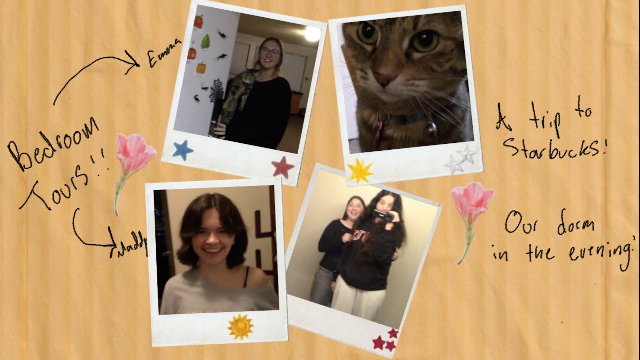 Room tours | Trip to Starbucks | Our dorm in the evening ☕️⭐️