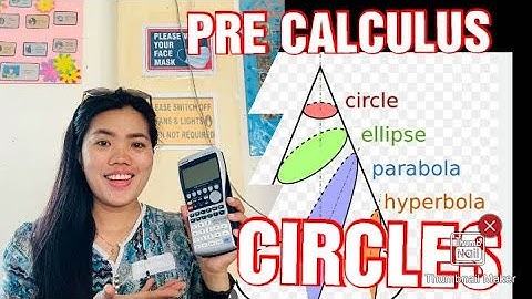 Pre Calculus- Circles