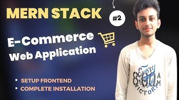 MERN STACK Ecommerce Website Tutorial #2: SetUp Frontend & Installation for Ecommerce Application