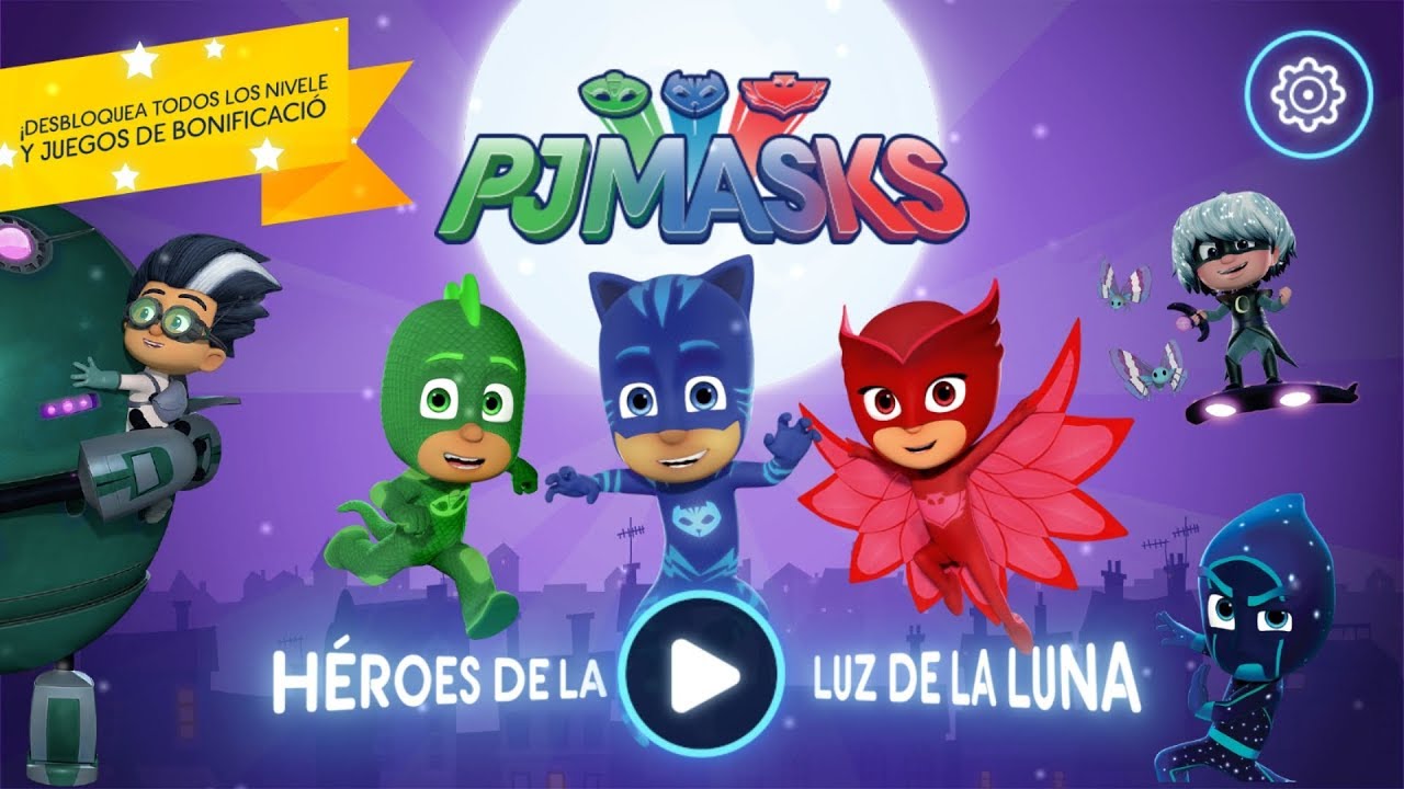 PJ MASKS. Gratis Héroes De La De Luna, Vistazo - (Héroes en pijamas) Moonlight Heroes - YouTube