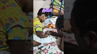 Every child is an artist. #youtubeshorts #shorts #drawing