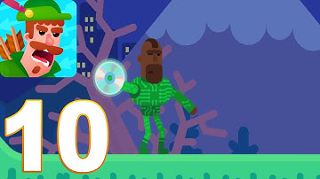 Bowmasters - Cyberstar Gameplay Walkthrough Part 10 (iOs, android)