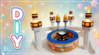 How to Make Glowing Kaaba Craft at Home | Full Tutorial | Unique Crafts