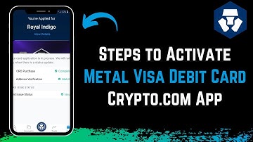 How To Activate Crypto.com Card - Crypto.com Metal Visa Debit Card Activation
