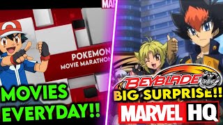 NEW Pokemon Movie Marathon On Marvel HQ | Beyblade BIG Surprise | Beyblade Shogun Steel CONFIRMED