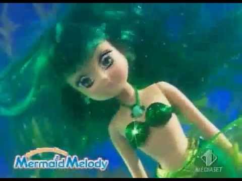 Bambole Mermaid Melody - Pubblicità Giochi Preziosi
