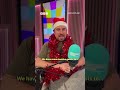 Is Steven feeling Christmassy yet? Hard to tell. #TheSaturdayShow