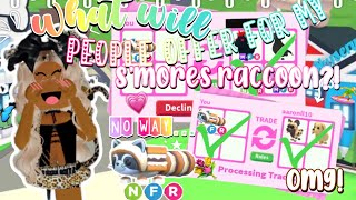 Full I traded my S’MORES RACCOON for SUCH an overpay! 🐆🍒 (Overpays, Trollers, and more…) || CutesyxLily Update