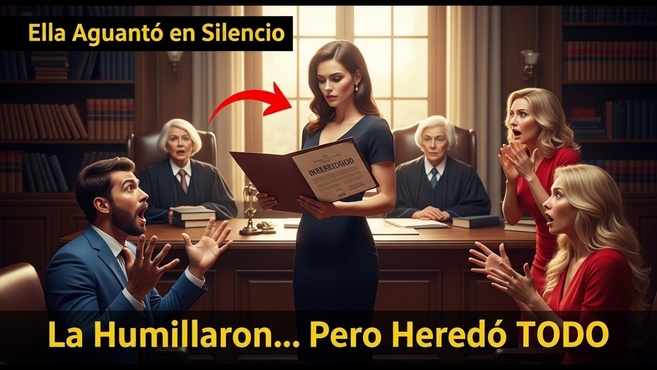 Se burlaron de la exesposa callada… hasta que el juez reveló el testamento