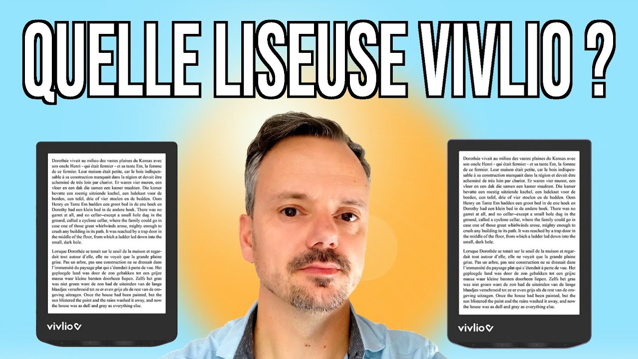 Kobo Clara 2E ou Vivlio Light HD : quelle liseuse acheter ?