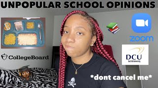 My Unpopular Opinions: Back To School Edition 2020