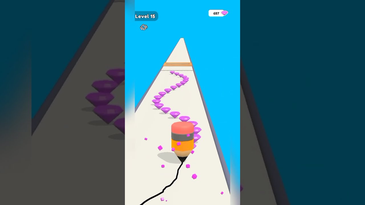 Long Pencil Run - Level 15