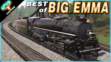 Epic Railroader Adventure: Big Emma Pulls Massive Train (1-Hour Compilation)