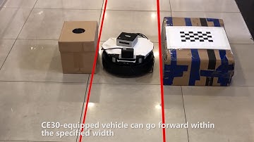 Benewake CE30 Solid State 3D LiDAR for obstacle avoidance target following