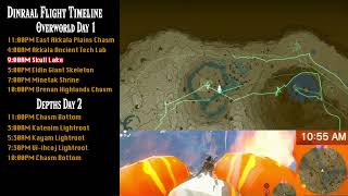 Thumbnail Zelda TOTK - Fire Dragon Dinraal Flight Path