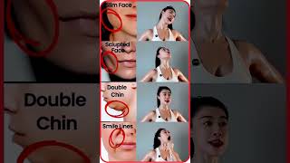 Anti-aging facial yoga and glowing skin #facelift #slimface #fatloss #faceyoga #viralvideo #shorts