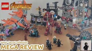 LEGO Marvel Infinity War ALL sets combined: collection overview, ranking and mega review 🖼️