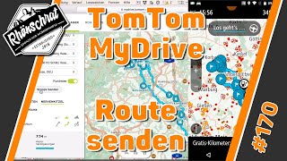 Eine Route von MyDrive an TomTom senden ... und es geht doch | #170