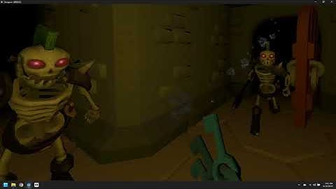 Godot XR Dungeon Template Preview