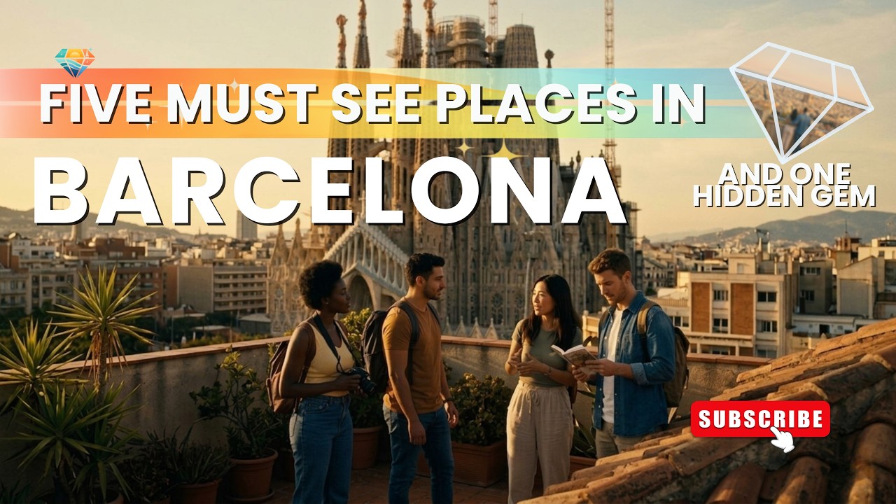 Barcelona Travel Guide | 5 Must-See Places plus a Hidden Gem Most Tourists Miss | Europe Travel