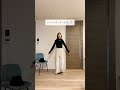ミニマリストの冬服コーデ|全8着で冬を楽しむ #ミニマリスト #冬服 #shorts