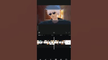 Capcut Edit Tutorial Anime Shorts with Gojo Saturo