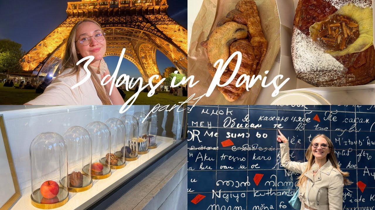 Travel Vlog | Париж за 3 дня, аэропорт Бове, прогулка по Парижу, полезные советы