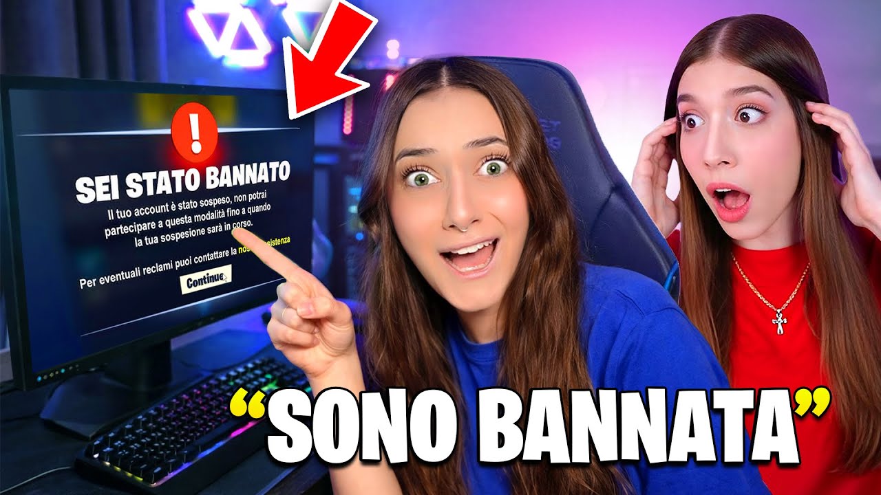 SONO STATA BANNATA DA FORTNITE?! 😱 SCHERZO PAZZESCO A @Kroatomist 