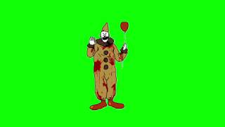 ✔️GREEN SCREEN EFFECTS: Horror Killer Clown