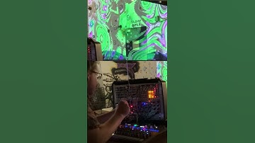 SpaceyBlurr performs LIVE Broken Beats with Arturia Drumbrute and Modular Synth part 19