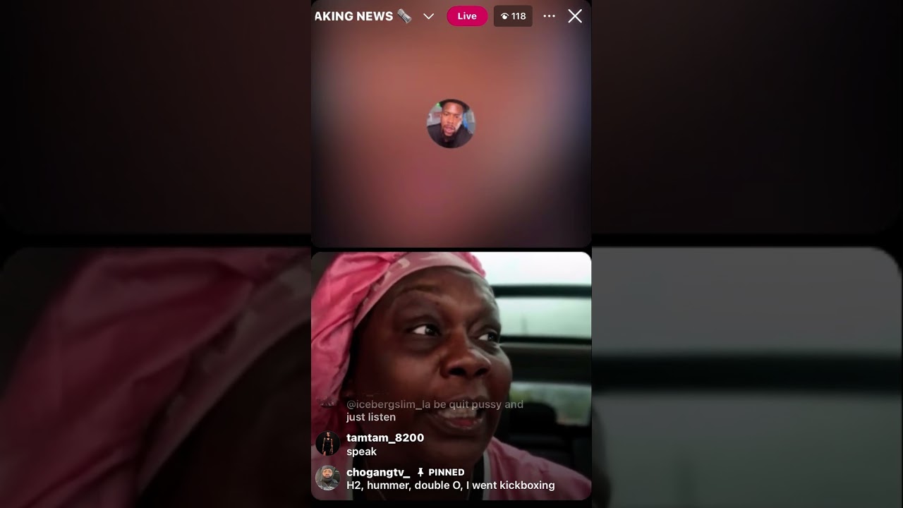 FBG duck - mom goes live with king-ak-forty seven 