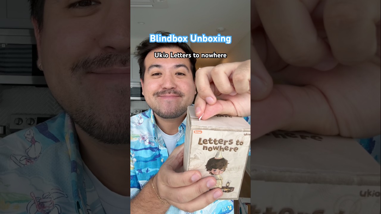Blindbox Unboxing! Letters to nowhere collectible! 