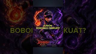 FUSION BOBOIBOY TERKUAT? BLAZE X KEGELAPAN😳 #boboiboy #ai #shorts
