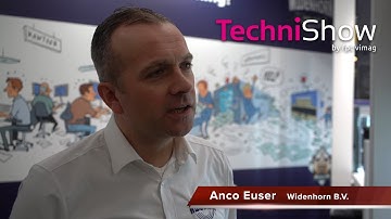 54U Media, de uitgever in de Metaal sprak op de TechniShow met Anco Euser van Widenhorn BV