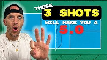 The 3 MUST HAVE SHOTS to go from 4.0 to 5.0! (and how to hit them)