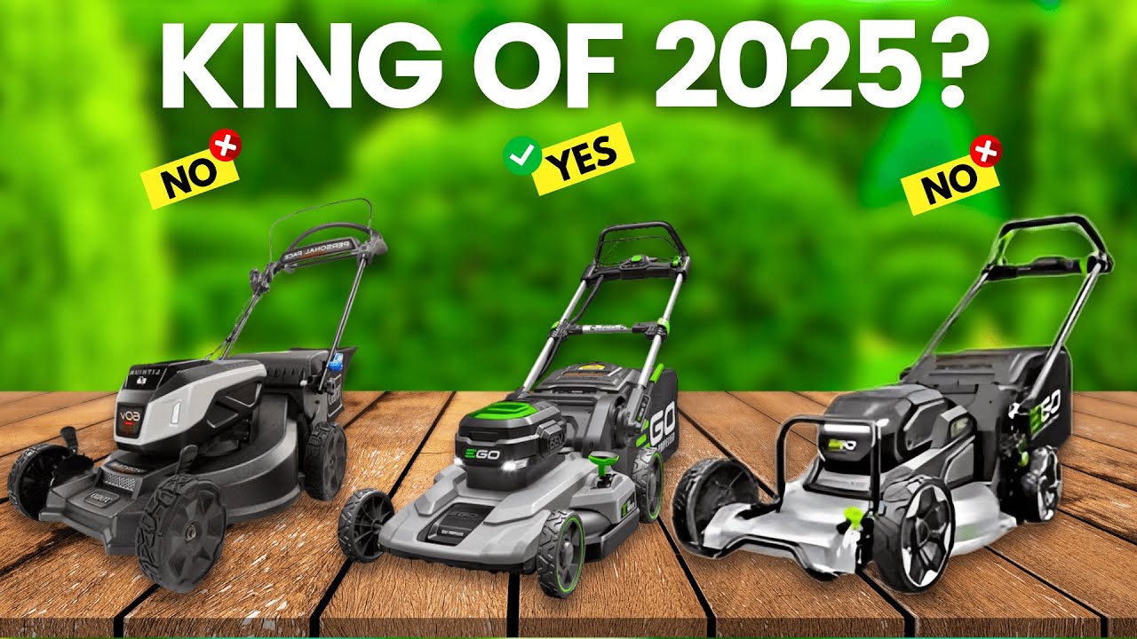 6 Best Electric Push Mower 2025 - YouTube